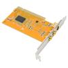 PCI Express Capture Card 640x480 Resolution Clear Picture Quality Plug and Play PCIe Capture Card
