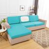 Solid Silk Sofa Cushion Cover Living Room Home Slipcover Protector L Shap Single Couch Pad Seat Covers Case