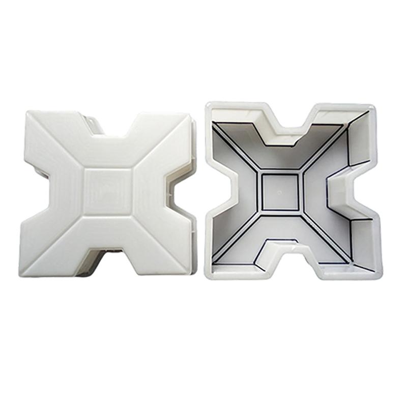 Несколько форм садовый пластиковый кирпичный пресс-форма для укладки тротуарной дорожки Diy Path Maker