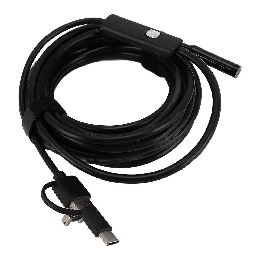 USB C эндоскопическая камера с регулируемой светодиодной подсветкой 8 мм 1200P бороскоп с камерой Snake IP68 Water