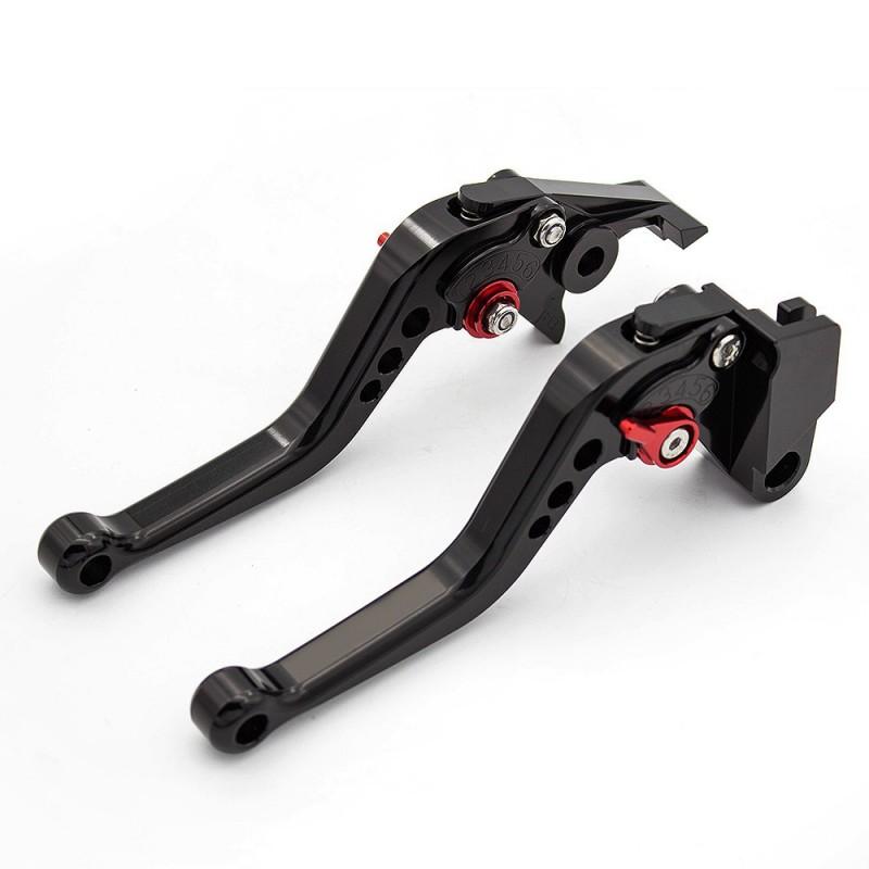 Aluminum Brake Clutch Lever Suzuki GSX-R1000 2001-2004 GSX-R750 Motorcycle Adjustable Hand