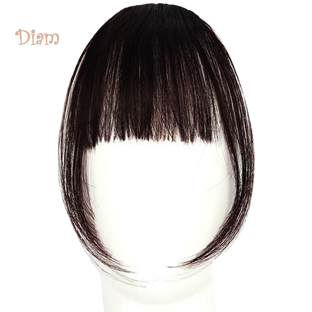 NO.PS Модные мини-воздушные челки с бахромой из синтетических накладных волос для косплея