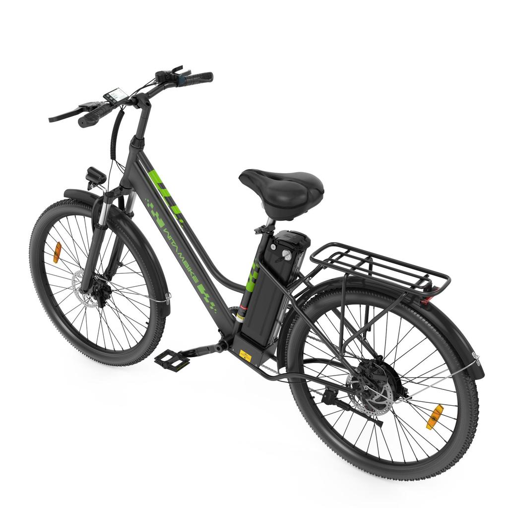 Электровелосипед для взрослых 26" Мотор 250 Вт WITAMBIKE C26 Аккумулятор 36 В 15 Ач 26-дюймовые Широкие Шины Запас хода 100 км E-Bike