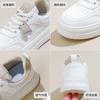 2025 Spring Little White Shoes New Korean Version Ins Female Students Height Increase Platform Sports Board Shoes Casual Shoes Female G7607