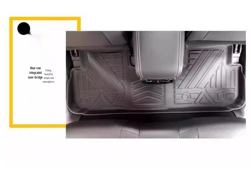 Isuzu MUX MU-X 2015–2022 Всепогодные 3D Коврики в Салон и Водонепроницаемые Коврики в Багажник из ТПЭ, Индивидуальные