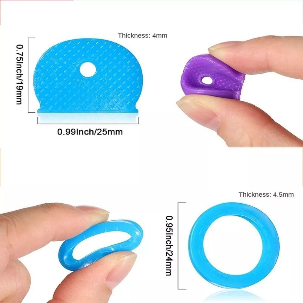 Эластичный колпачок для ключей, многоцветный чехол для ключей, высококачественные верхние части для ключей