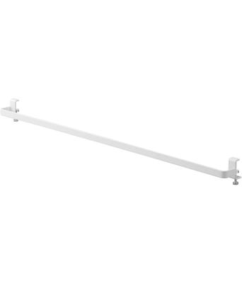 Вешалка для сушки одежды в помещении Yamazaki Jitsugyo, белая, крепится на перемычку и фиксируется винтами. Веревка для сушки белья 5619, прибл.