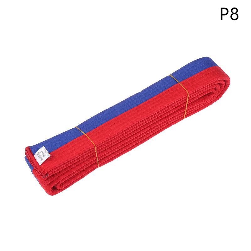 1 шт. 200 см Пояс Тхэквондо ИТФ Цветной пояс Боевые искусства Каратэ Дзюдо Аксессуары для униформы Качественный хлопковый пояс