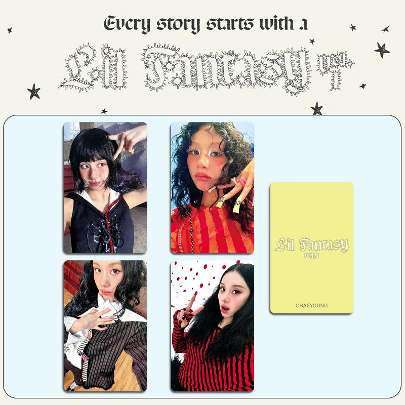 Сон Чэён "LIL FANTASY Vol.1" Карточка из альбома, Открытка, Специальная карточка, Набор счастливых карточек
