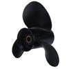 Aluminum Alloy Mariner Black Outboard 3 Blades Propeller for 9.25X11 Boat Accessories