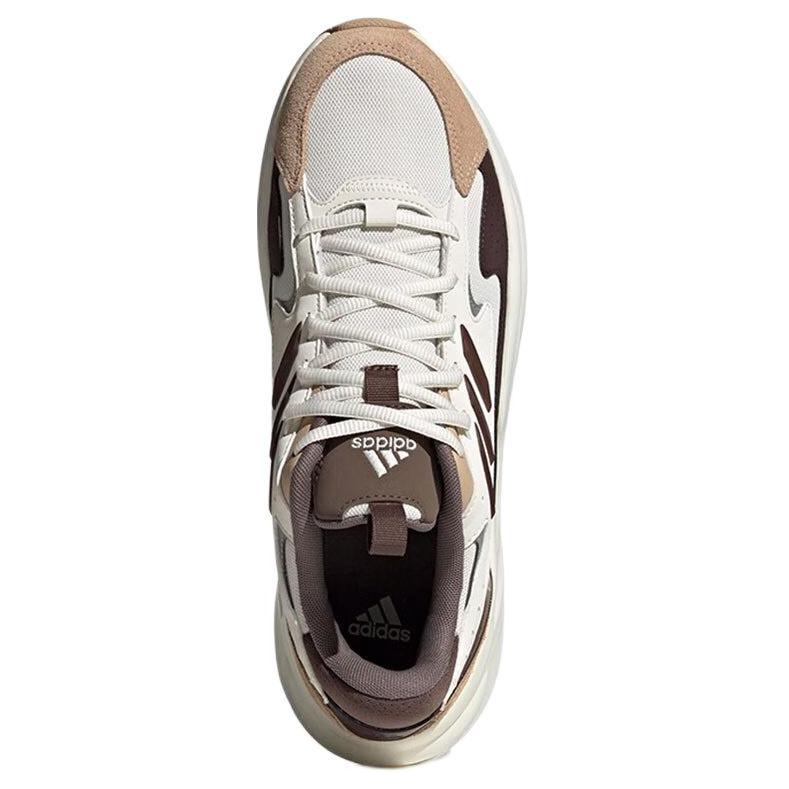 adidas Ozwave Mesh Удобные Универсальные Полувысокие Кроссовки для Папы Унисекс Коричневые IE6059