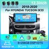 12,3 дюйма для HYUNDAI TUCSON IX35 2018 2019 2020 android 14 мультимедиа стерео автомобильный DVD-плеер навигация GPS радио