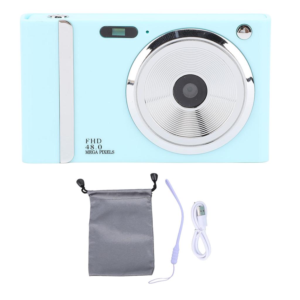 Карманная цифровая камера 48MP фото 1080P FHD видеозапись домашняя студенческая камера AF автофокус 16X зум