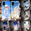 Чехол для телефона Yosuga No Sora Japan Anime для Samsung Galaxy S6 S7 S8 S9 S10 S21 S22 Plus, ультрамягкий черный чехол для телефона