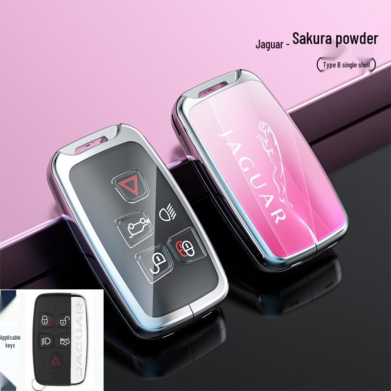 Jaguar Key Cover for XEL, XFL, E-Pace, F-Pace, F-Type, XE, XF, I-Pace, XJL Models (Unisex)