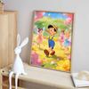 Disney Pinocchio Fairies Diamond Paint Mosaic Art Painting Kit Handmade DIY Home Decor