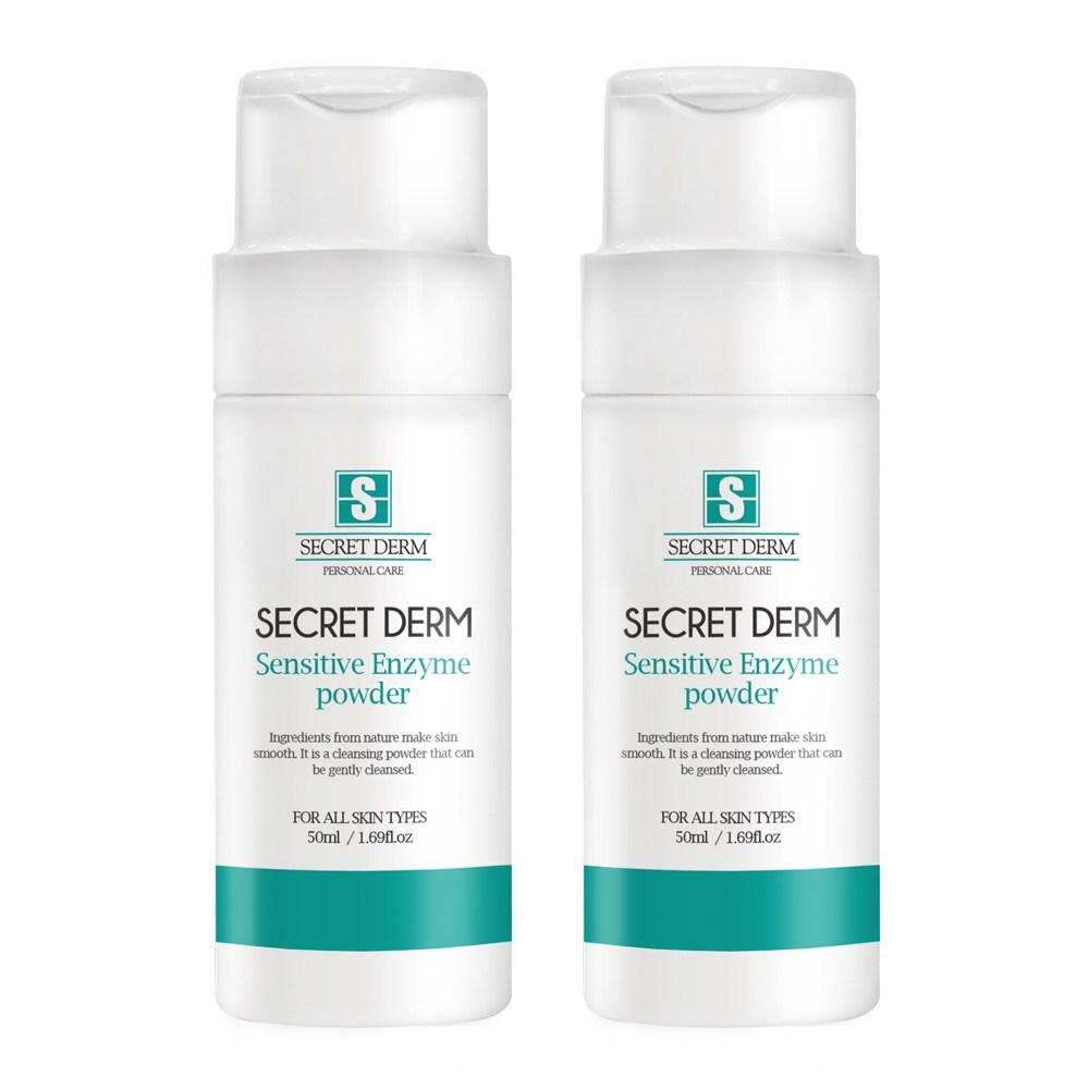 Secret Derm Sensitive Enzyme Powder Wash 50 мл 3+1, 1 шт., 50 г