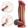 Alien Shape Silicone Dildo - Soft Vibrating Penis for Women Adult Sex Toys