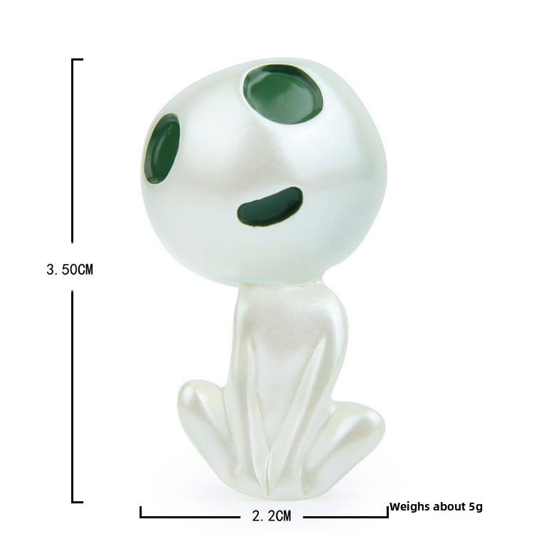 Cute Cartoon Sitting Posture Standing Elf With Night Light Function Mini Modelfor Office Desk And Collection Use