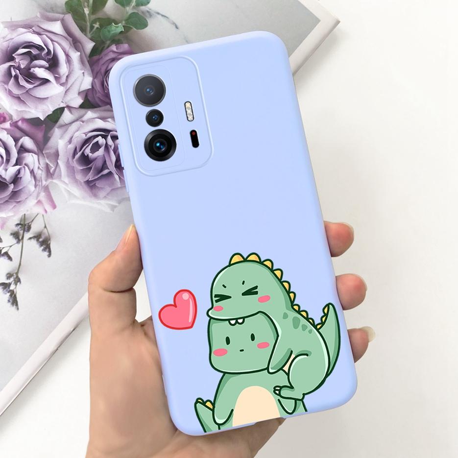 For Xiaomi Mi 11T Pro Case Cute Astronauts Cartoon Cover Soft Silicone Phone Cases For Xiaomi 11T Mi11T Pro 11TPro Fundas Bumper