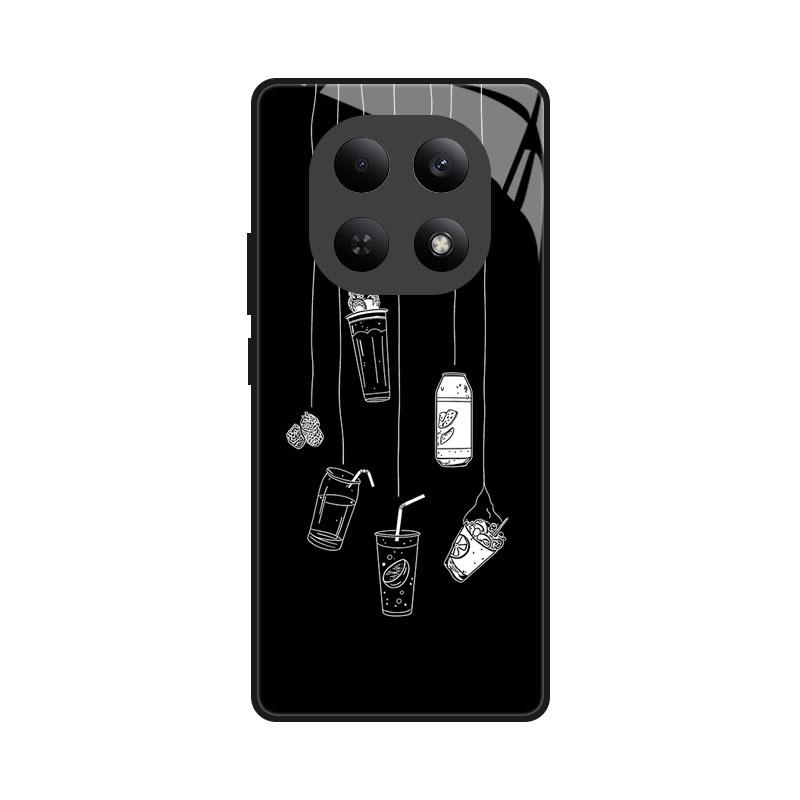 For Xiaomi Poco M8 5G Phone Case Luxury Tempered Glass Back Cover For Redmi Note 15 Note15 5G Fundas Full Camera Protection Etui