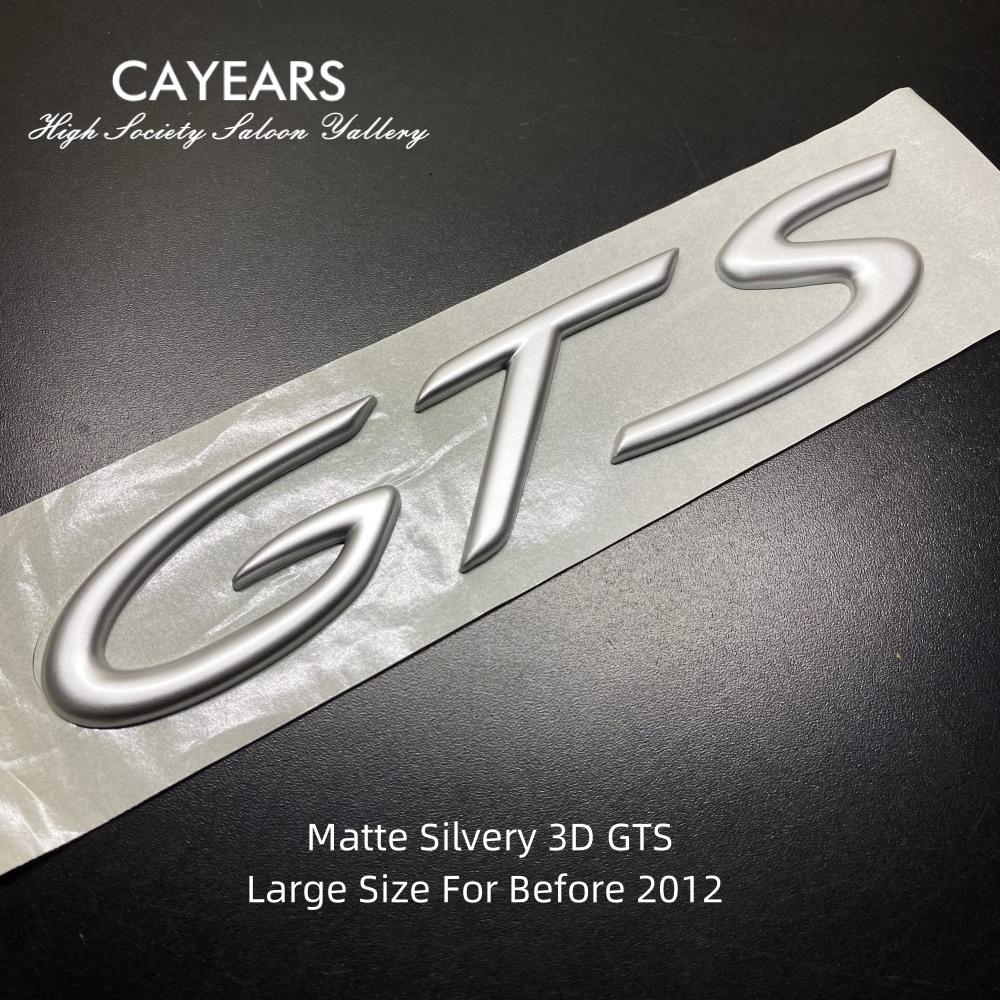 Cayears GTS GT1234 RS Пластик ABS Наклейка Значок Декали Гоночная Эмблема Подходит После 2012 Для Porsche Авто Автомобиль Кузов Задняя Крышка Багажника