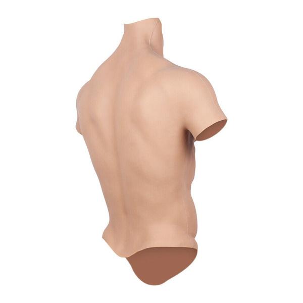 Большая грудь для мужчин, силиконовые мышцы, восьмикомпонентный пресс для мужчин, выполняющих мышечные костюмы