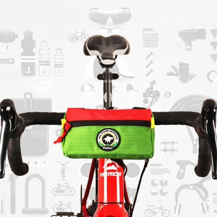 Waterproof Bikes Frame Bag Childrens Bicycles Handlebar Bag Front Basket Pack Triangular Pouches Cycling Accessories