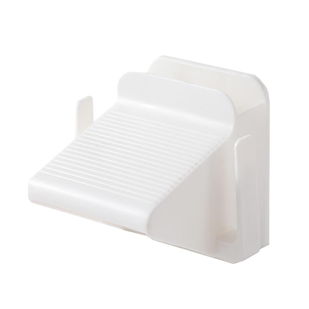 Wall Mounted Shower Foot Rest Non Perforated Storage Shoe Brush Rack for Home Hotel Bath Supplies
