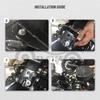 Гидравлическая водительская спинка для Harley Ultra Classic Street Glide (2009-2020) - Аксессуары для мотоциклов