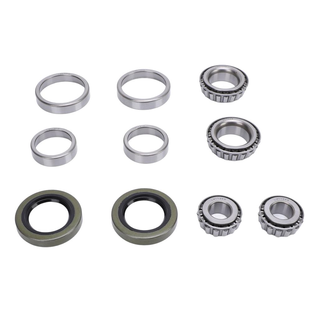 2 комплекта подшипников ступицы колеса прицепа с защитой Professional LM11949 LM11910 для 1 1/4 дюйма 3/4 дюйма A