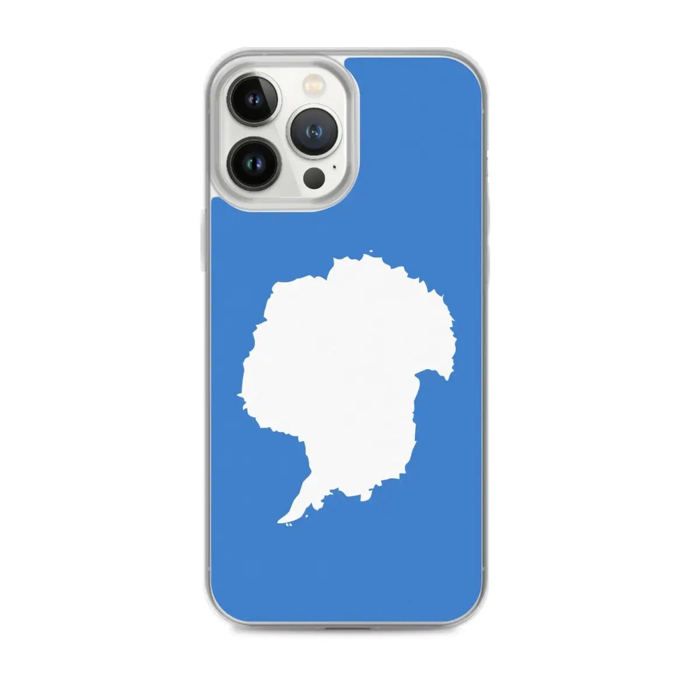 Coque de téléphone - PIXELFORMA - iPhone 13 Pro Max - Drapeau Antarctique - Souple - Antichoc