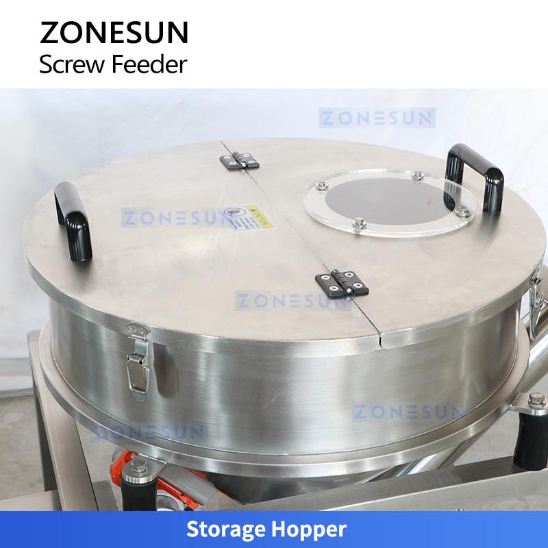 ZONESUN ZS-SLJ3 Auger Feeding Pump Powder Transport Conveyor Automated Loader Feeding Elevator Machine