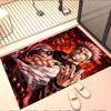 Jujutsu Kaisen Print Rug, Washable Floor Carpet, For Entryway Dorm Laundry Room Office Study, Home Decor Birthday Christmas Gift
