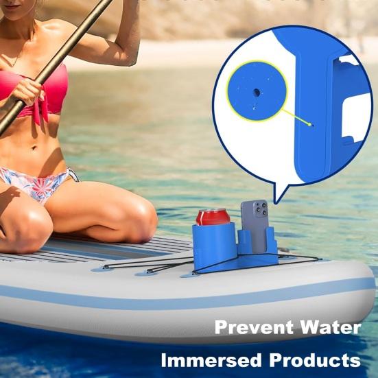 Держатель для телефона на каяке для доски для гребли SUP, держатель для напитков, стоячий