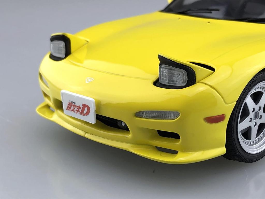 Aoshima Bunka Kyozaisha Initial D Keisuke Takahashi FD3S Volume 1 Specification Scale Plastic Model No.12 RX-7 1/24