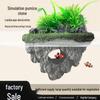 Floating Aquarium Stone Decoration – Ecological Scenery, Rockery, and Hiding Cave Ornament