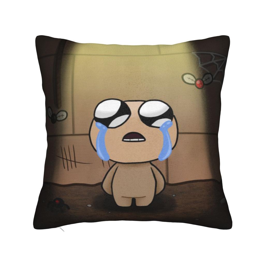 The Binding of Isaac Pillowcases Product Soft Cushion Cover Pillow Covers Car Decor Zipper Multiple Sizes