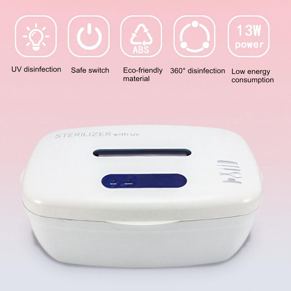 УФ-стерилизатор, пинцет для ногтей, художественный салон, маникюрные инструменты, очиститель для коробок для дезинфекции