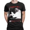 Игровые футболки Silent Hill 1 для мужчин Хлопок Новинка Футболки С круглым вырезом Короткий рукав Одежда Большой размер