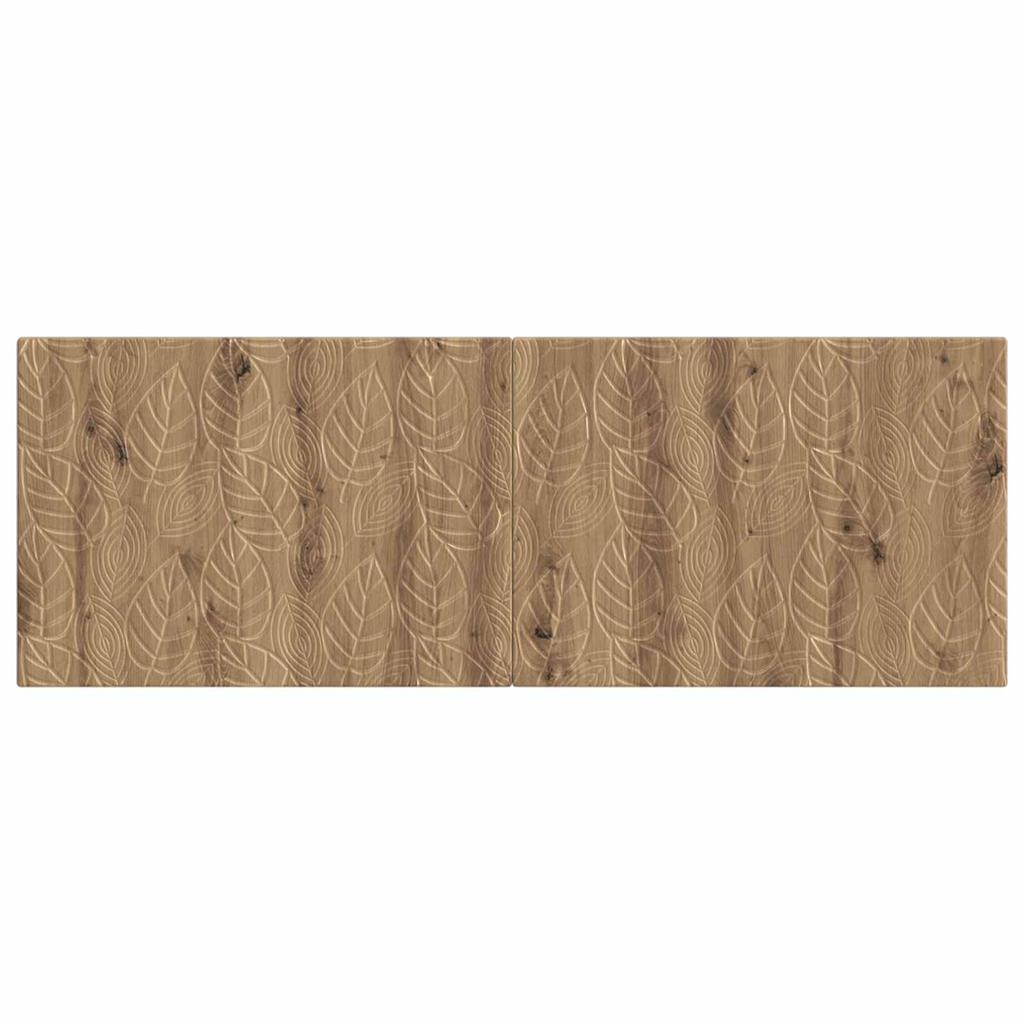Wall Mounted Headboard DELFT Artisan Oak Engineered Wood