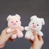 Cute Stuffed Pig Pendant Chubby Bag Hanging Bag Charm Plush Pig Keychain  Bag Key Decoration