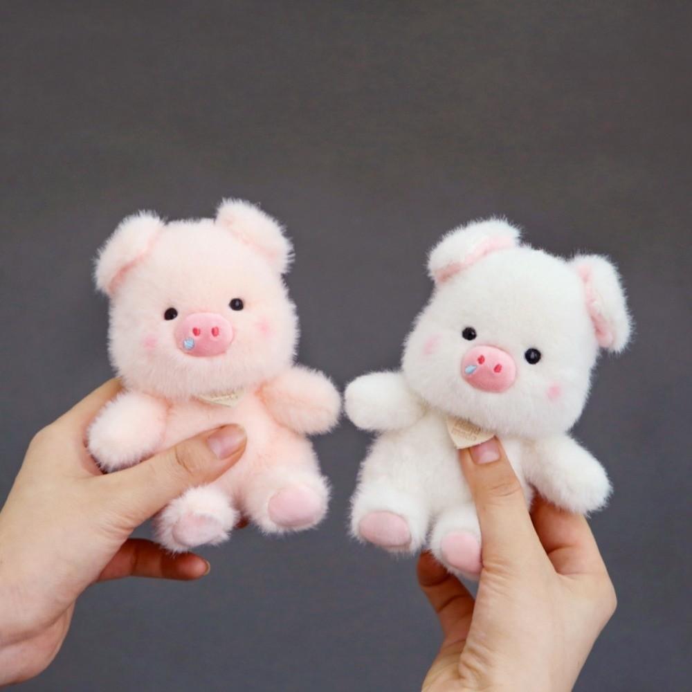 Cute Stuffed Pig Pendant Chubby Bag Hanging Bag Charm Plush Pig Keychain Bag Key Decoration