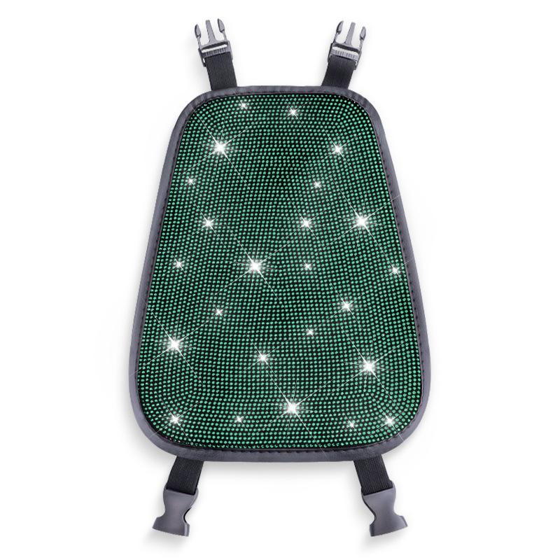 1PC Bling Car Seat Headrest Cover Rhinestone Auto Head Pad Cushion Protector Diamond Interior Accessories For Women Easy-tall