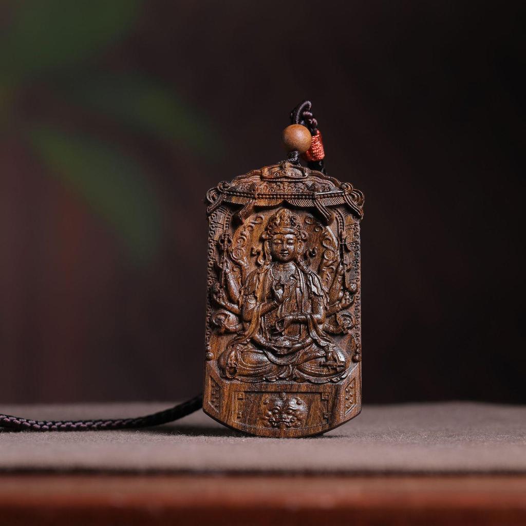 Кулон-ожерелье Чэнгуй Чжао Гунмин, Бог Войны и Богатства – Дизайн с Пятью Богами Богатства для Мужчин и Женщин