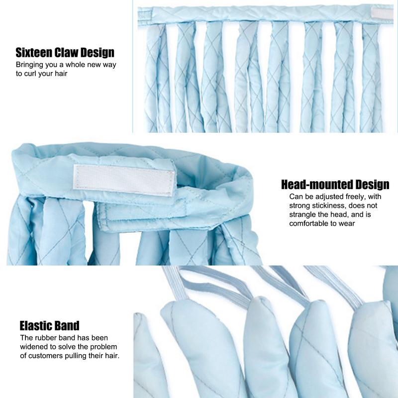 Octopus Heatless Hair Curler No Heat Бигуди для волос БЕЗ повреждения волос Мягкая повязка на голову Спинные стержни для химической завивки волос Инструменты для укладки волос