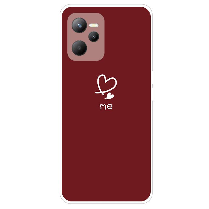 Чехол для Realme C35 RMX3511, мягкие силиконовые чехлы для телефонов с милой башней и бабочкой для Oppo Realme C35 C 35 RealmeC35, чехол-бампер