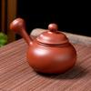 Вся ручная работа, чайник из исинской глины Чжу, чайник из исинской глины, чайник-пузырь, бытовой маленький чайник с боковой ручкой, чайный набор для чая Кунг-фу