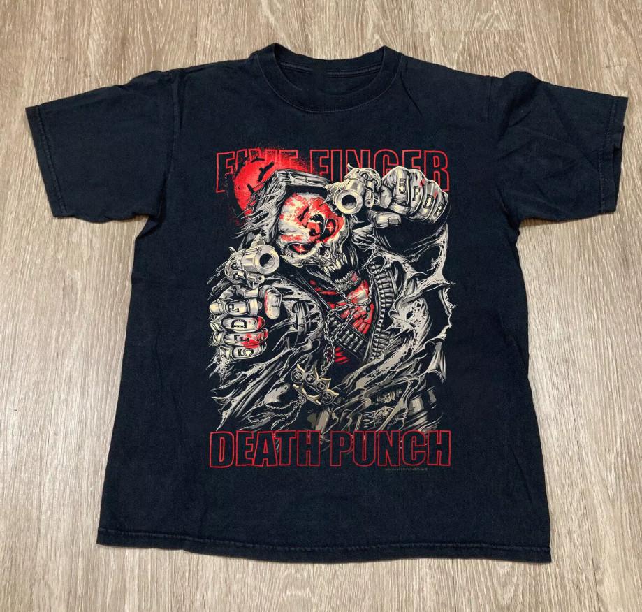Five Finger Death Punch Band Tour 2024 T-shirt, Size S-4XL