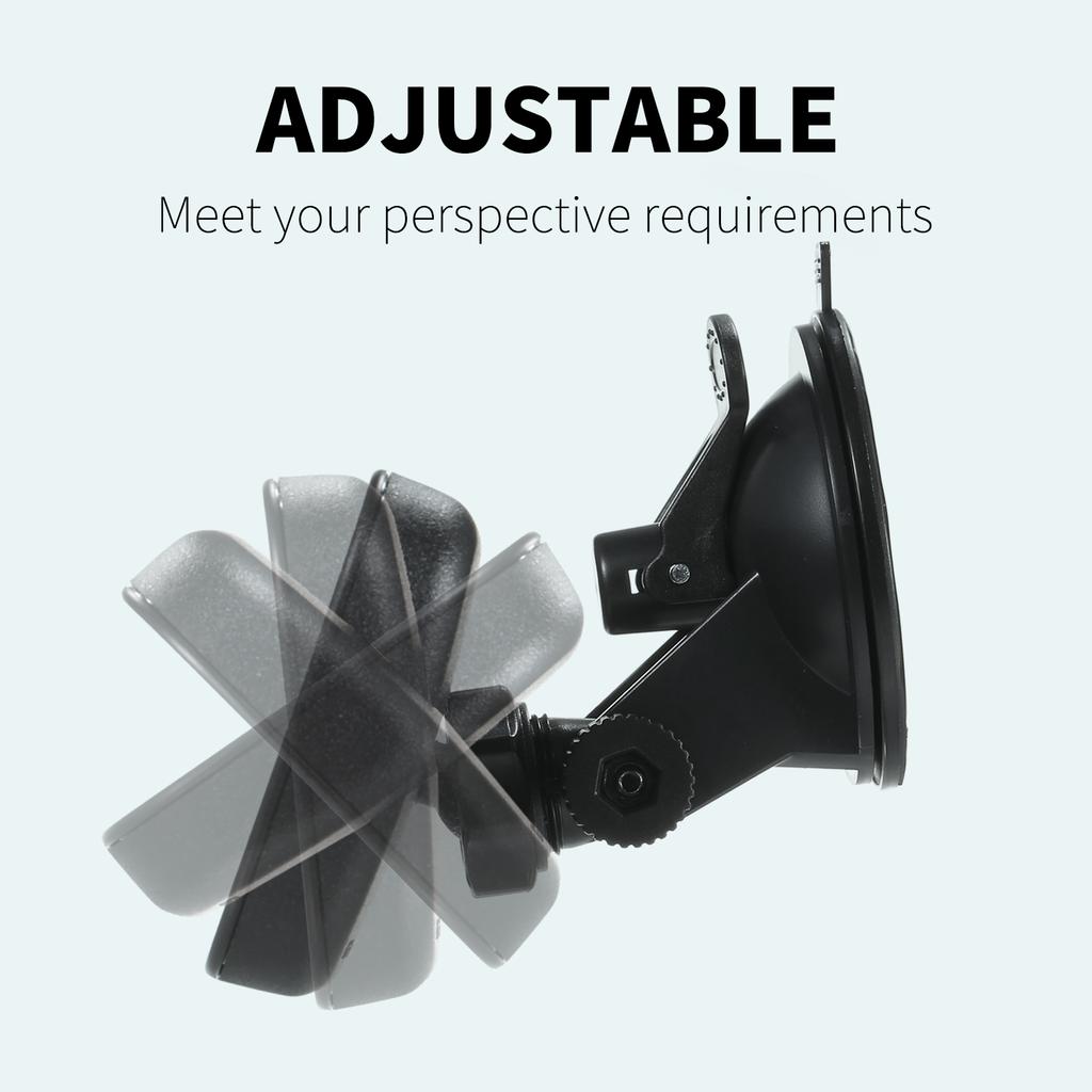 Rear View Mirror Suction Cup Rearview Mirror Wide Angle Rear View Mirror for Cars Vehicles SUVs